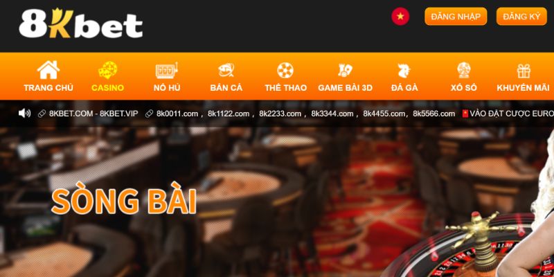 Casino 8kbet là như thế nào?