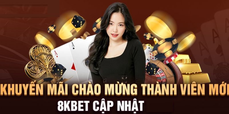 Khuyến mãi 8kBet trong lần đầu nạp tiền lên tới 100%