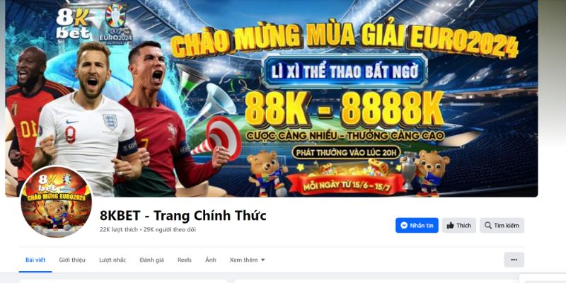 Lưu ý liên hệ với nhà cái 8kbet