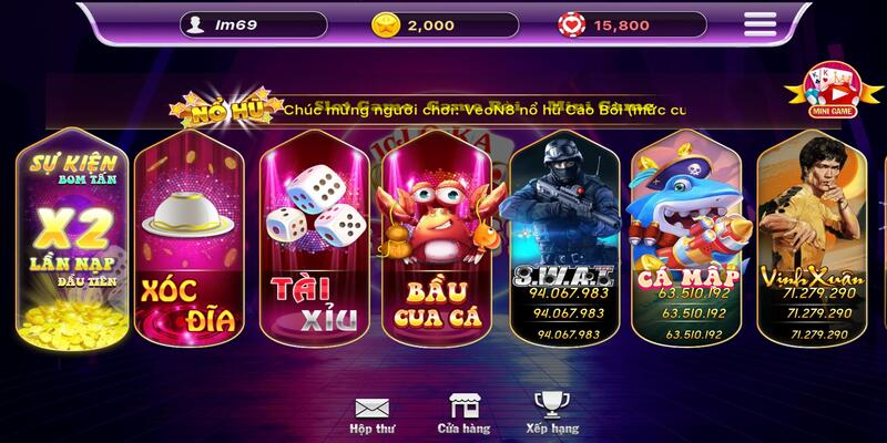 Điểm nổi trội thu hút của nhà cái BET69